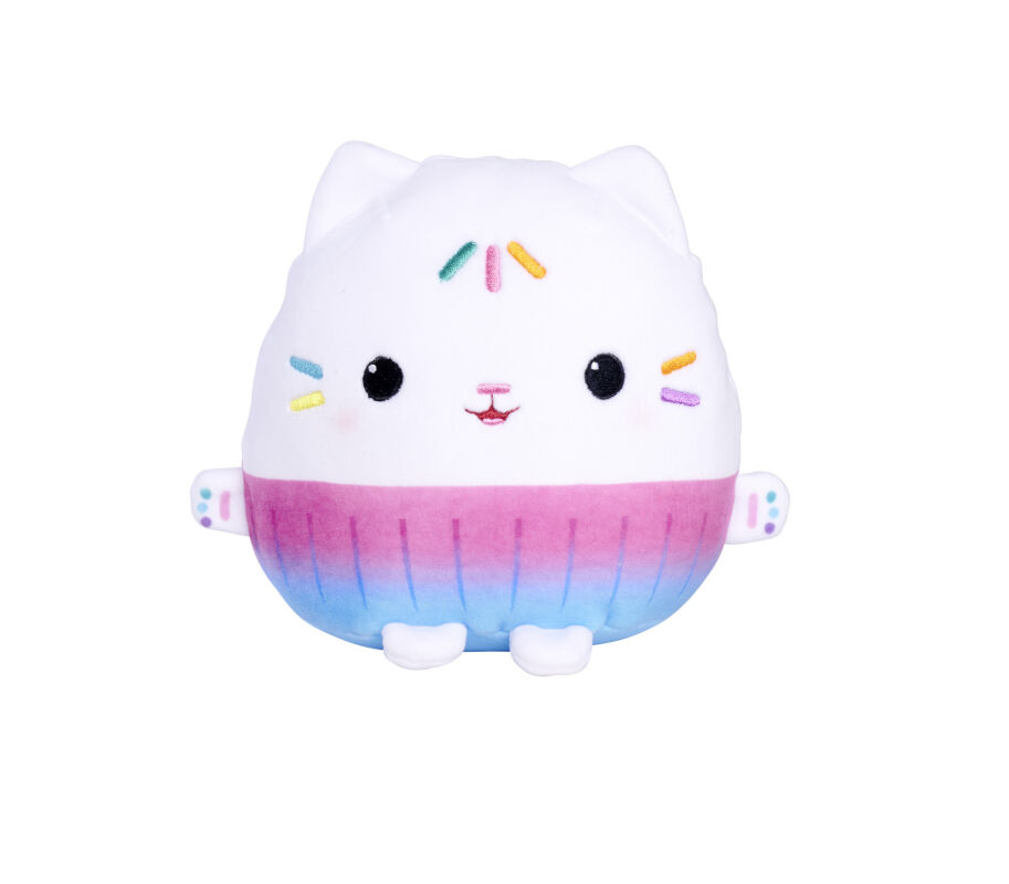 Gabby et maison magique - peluche squishy cakey chat - 20 cm 